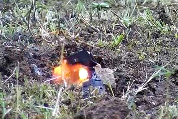 重慶某地手雷激光銷(xiāo)毀