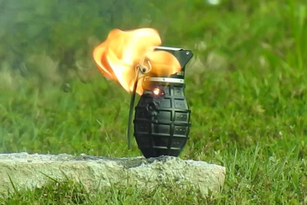 湖南郴州某地手雷激光銷毀